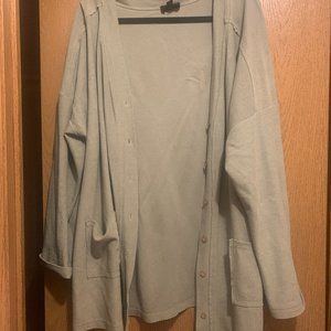 Green Heyson Cardigan